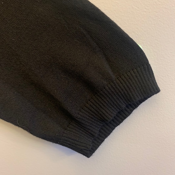 Black button up cardigan, Xl - Picture 6 of 6